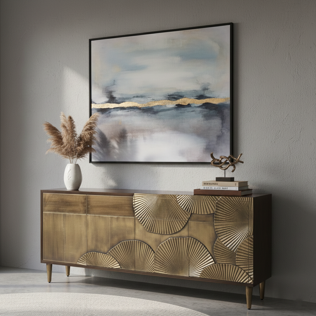 Haven Brown Walnut Sideboard