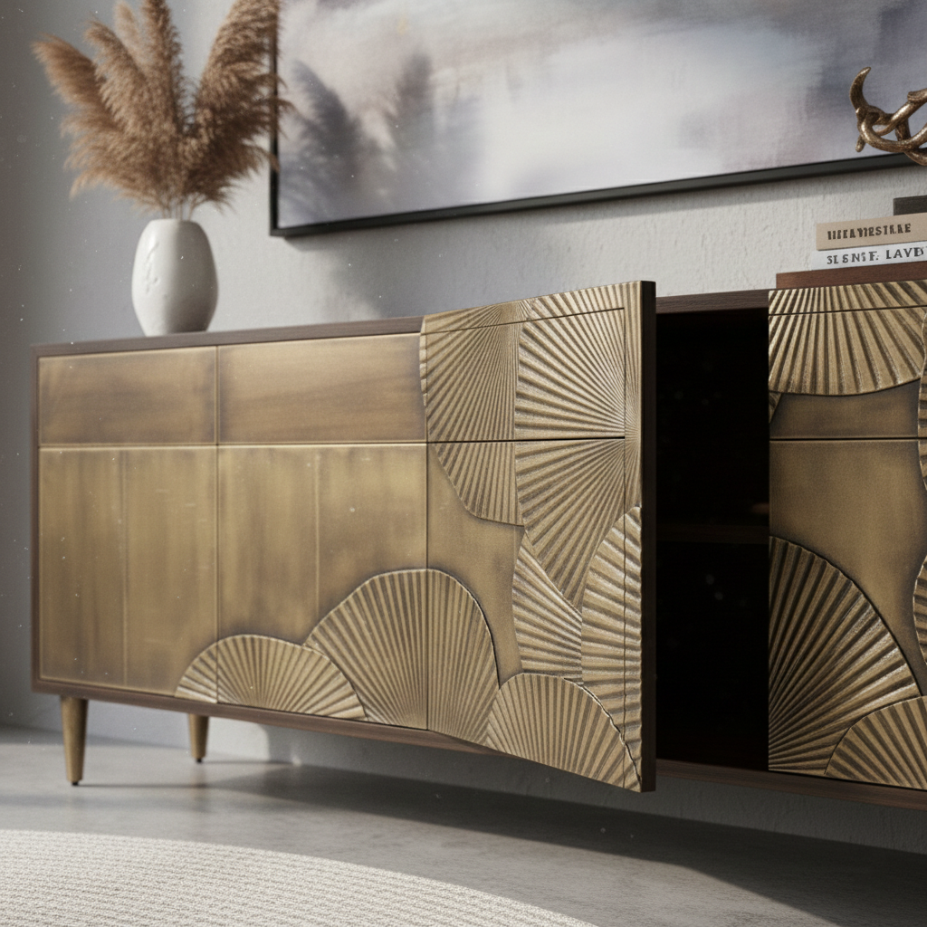 Haven Brown Walnut Sideboard