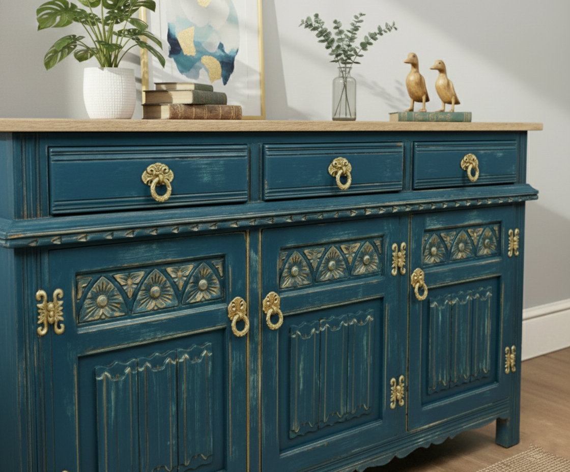Laguna Turquoise Sideboard