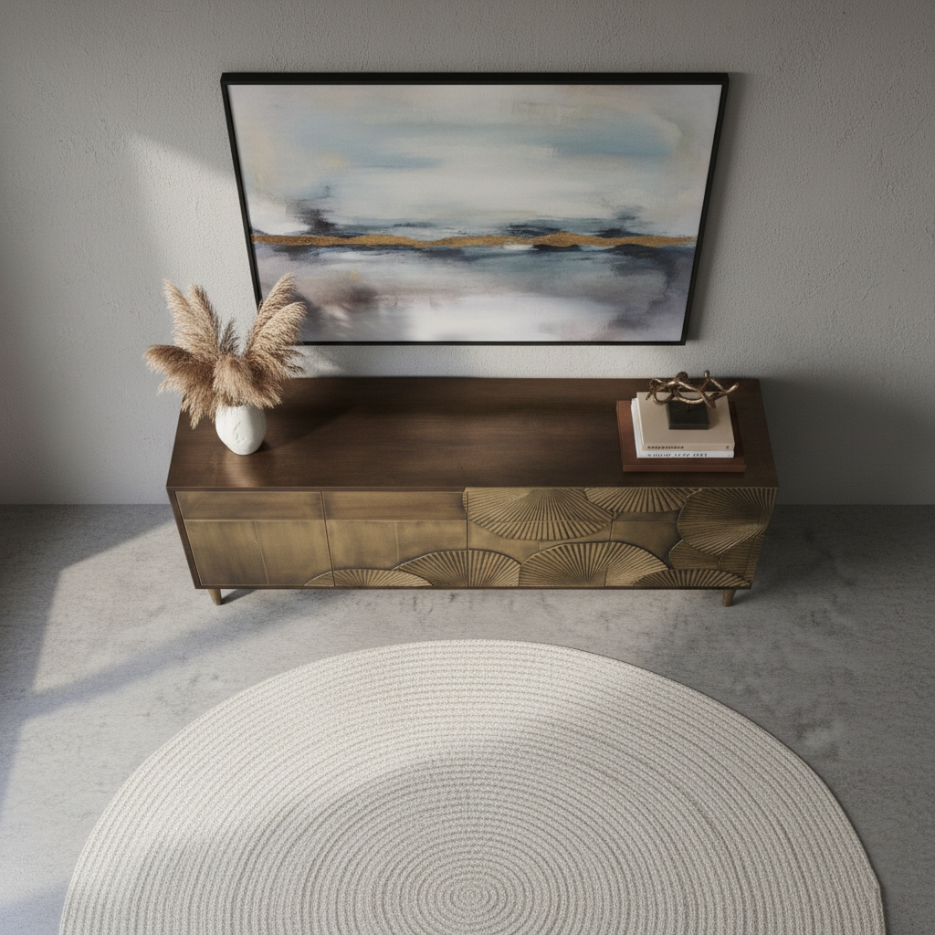Haven Brown Walnut Sideboard