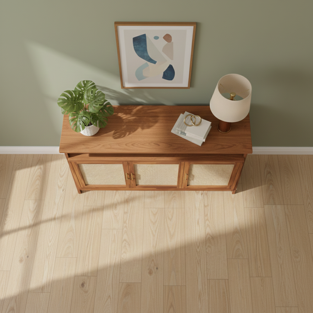 Solterra Brown Buffet Cabinet