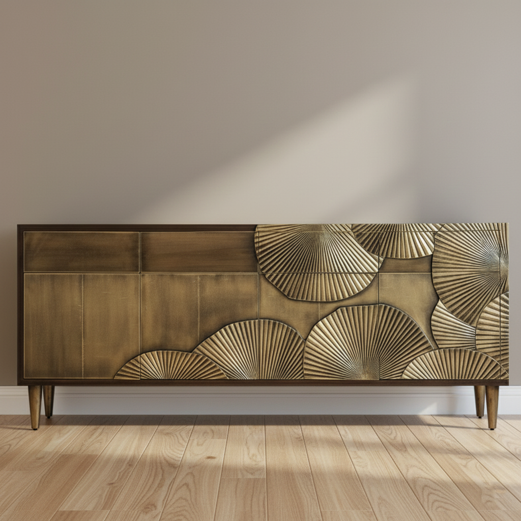 Haven Brown Walnut Sideboard